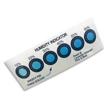Moisture indicator stickers humidity monitor indicating  Humidity Indicator Card